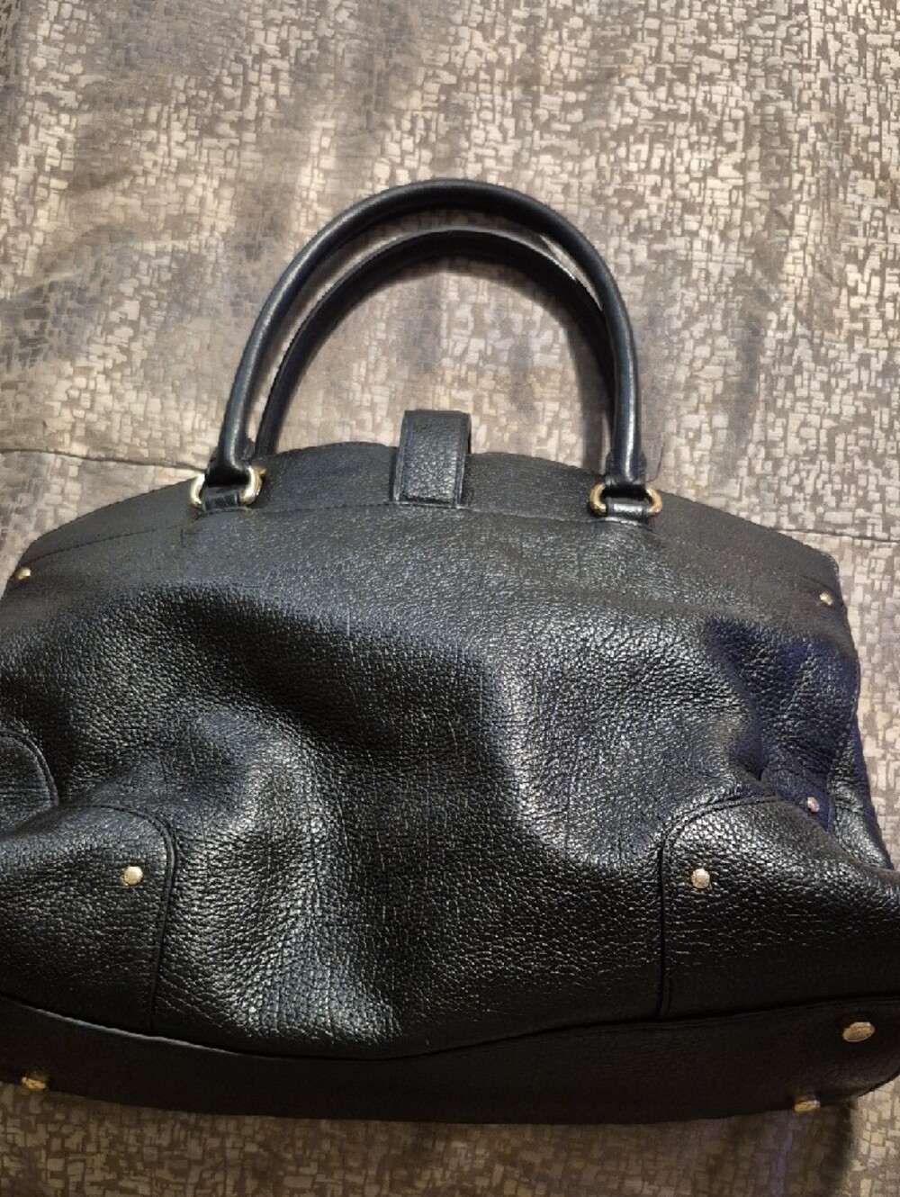 Coach Mercer Pebbled 30 Leather Satchel with Gold Hardware - Picture 4 of 11